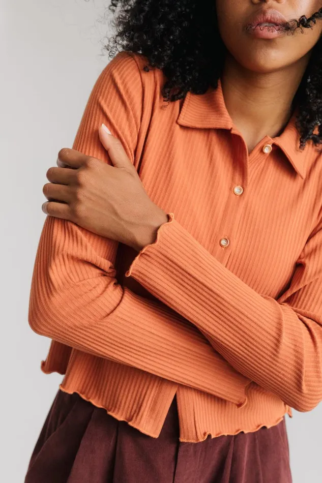 Women Clonea 8211 Umber Brown TWOTHIRDS Shirts