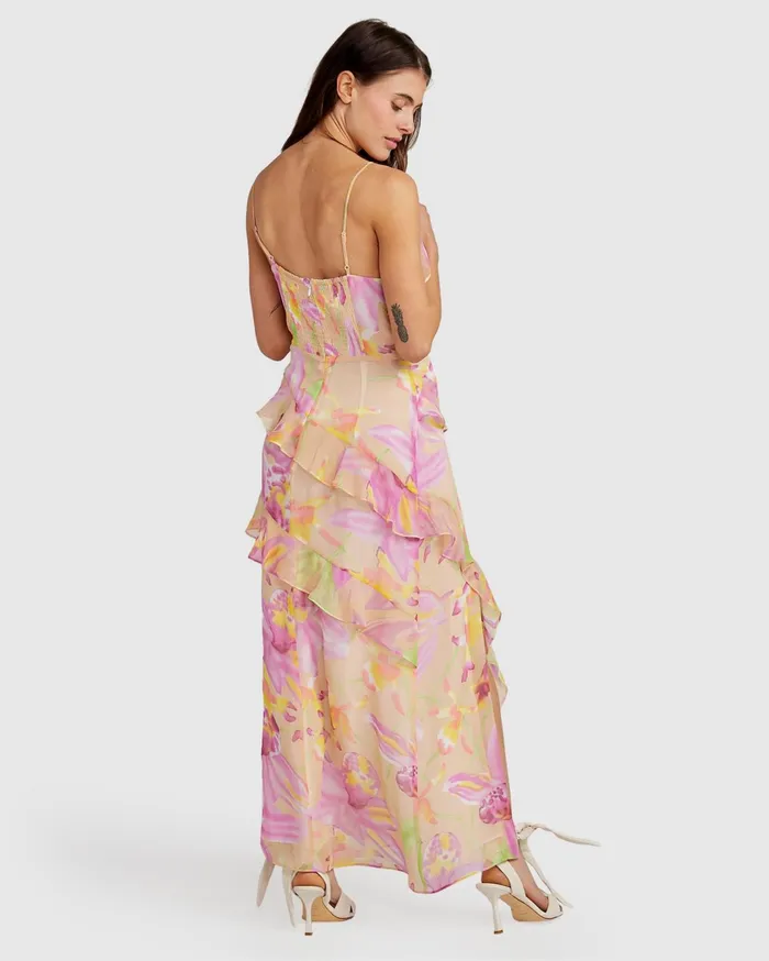 Women Dresses Belle and Bloom Ocean Eyes Limited Edition SILK Maxi Dress 8211 Floral