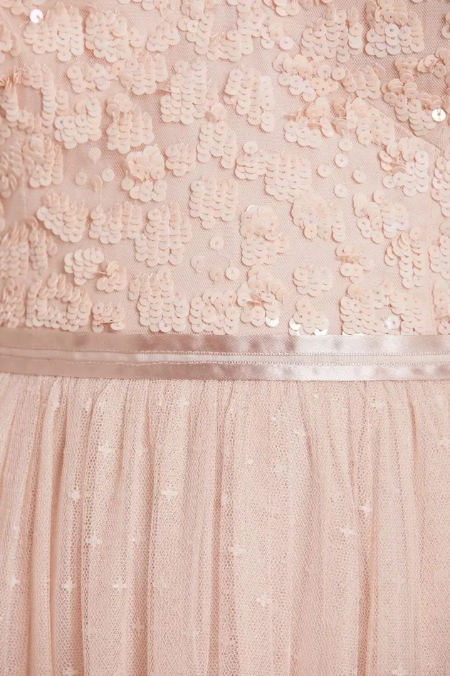 Women Embellished Dresses Needle and Thread Tempest Bodice Cami Ballerina Dress Pink