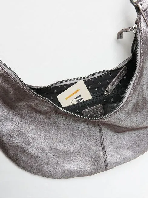 Women Fatface Bags and Wallets Harlow Silver Sling Bag Women Fatface Bags and Wallets Harlow Silver Sling Bag