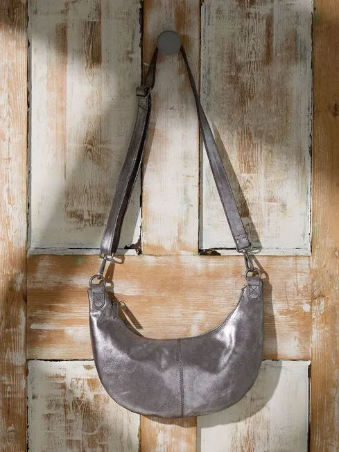 Women Fatface Bags and Wallets Harlow Silver Sling Bag Women Fatface Bags and Wallets Harlow Silver Sling Bag