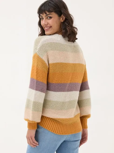 Women Fatface Knitwear Multi Equinox Stripe Jumper Women Fatface Knitwear Multi Equinox Stripe Jumper