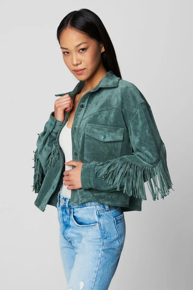Women Jackets Blank Nyc Olive Branch Shacket Women Jackets Blank Nyc Olive Branch Shacket