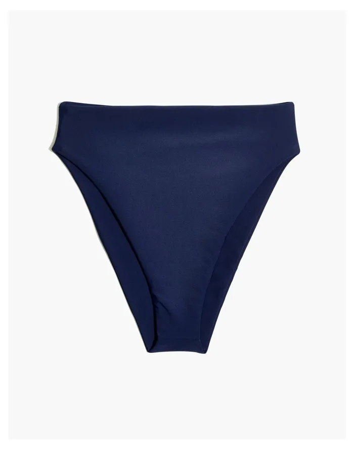 Women Jade Swim Incline Bikini Bottom Navy Madewell Swim Women Jade Swim Incline Bikini Bottom Navy Madewell Swim