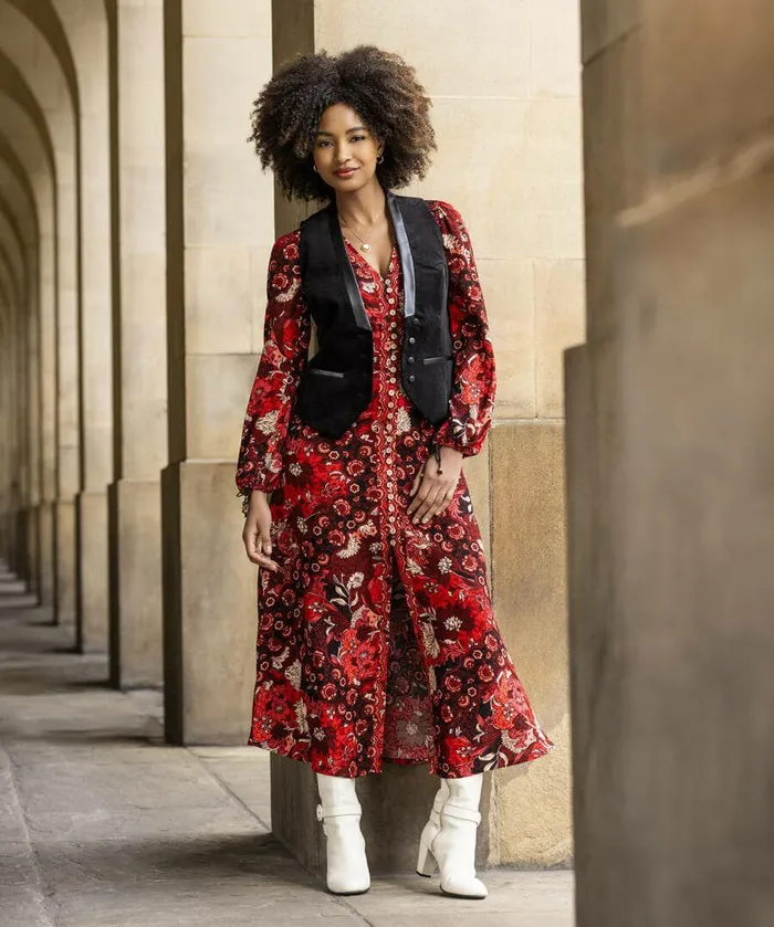 Women Joe Browns Evie Boho Dress Red