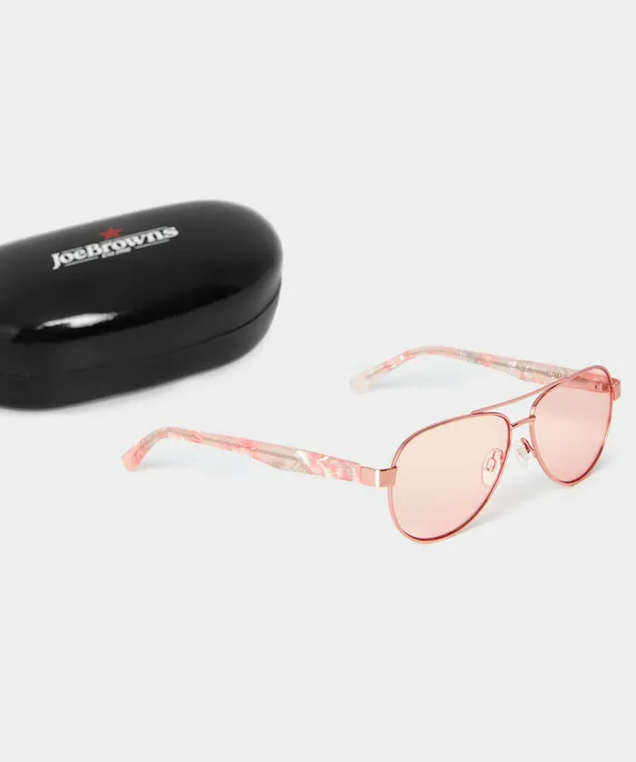 Women Joe Browns Paparazzi Glamour Sunglasses Pale Pink Women Joe Browns Paparazzi Glamour Sunglasses Pale Pink
