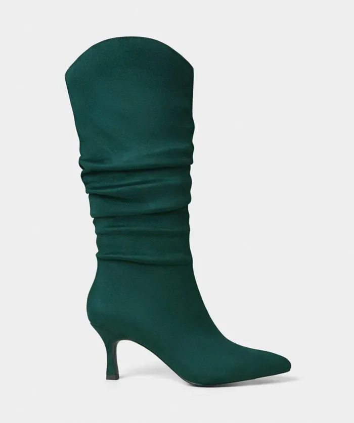 Women Joe Browns Storyville Slouchy Boots Dark Green