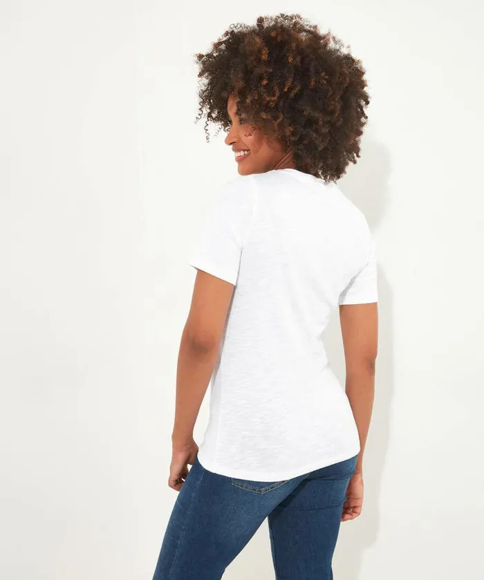 Women Joe Browns Sunshine Soul Graphic Tee White Women Joe Browns Sunshine Soul Graphic Tee White