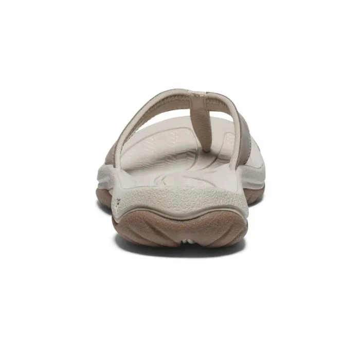 Women KEEN Sandals Kona Flip BrindleSilver Birch Leather FlipFlop Women KEEN Sandals Kona Flip BrindleSilver Birch Leather FlipFlop