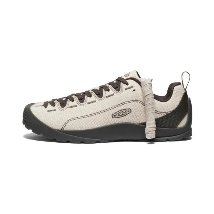 Women KEEN Shoes Jasper Canvas NaturalBlack Olive Shoe Women KEEN Shoes Jasper Canvas NaturalBlack Olive Shoe