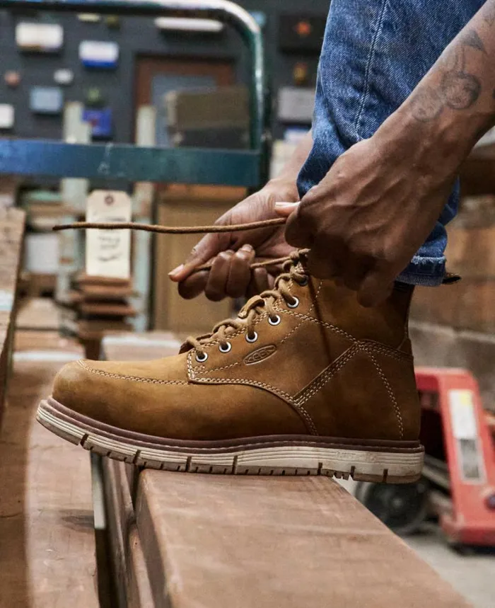 Women KEEN Work Boots and Shoes Leather Work Boots 8211 San Jose 6quot Women KEEN Work Boots and Shoes Leather Work Boots 8211 San Jose 6quot