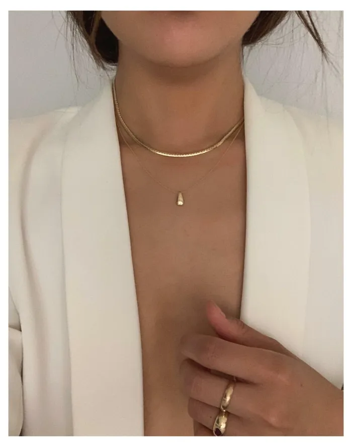 Women Kinn 14k Gold Teardrop 18034 Necklace Gold Madewell Fine Jewelry Women Kinn 14k Gold Teardrop 18034 Necklace Gold Madewell Fine Jewelry