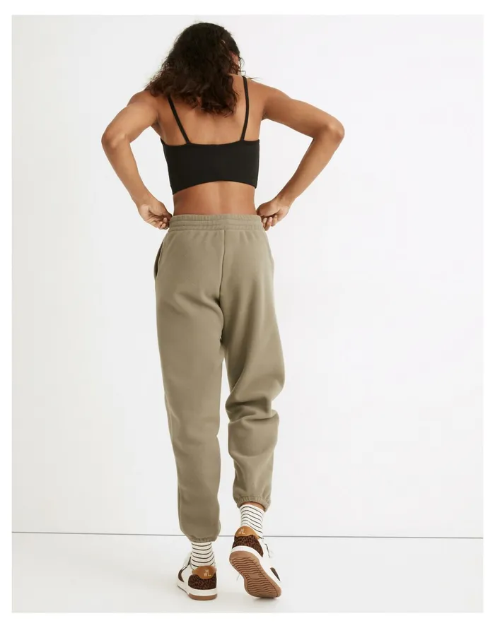Women MWL Betterfleece Retro Sweatpants Pressed Sage Madewell MWL Athleisure Women MWL Betterfleece Retro Sweatpants Pressed Sage Madewell MWL Athleisure