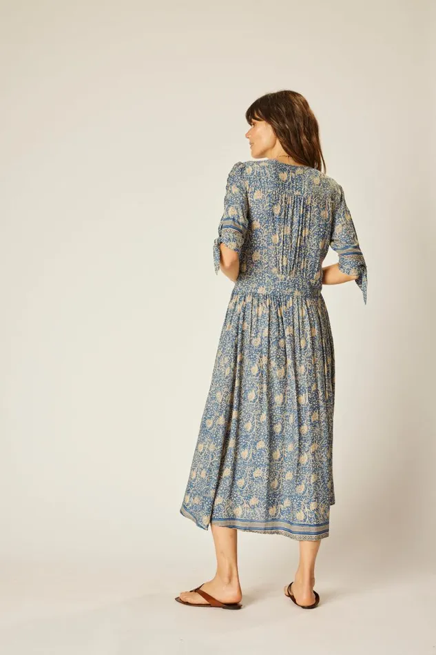 Women Natalie Martin Dresses Layla Dress Water Lily Blue