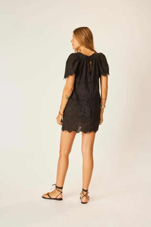 Women Natalie Martin Dresses Sienna Mini Dress Geranium Midnight