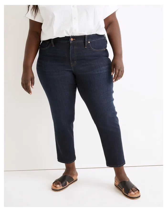 Women Plus Mid Rise Stovepipe Jeans In Larkspur Wash Larkspur Madewell Jeans Women Plus Mid Rise Stovepipe Jeans In Larkspur Wash Larkspur Madewell Jeans