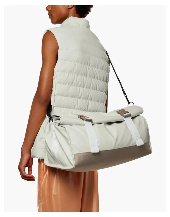 Women Rains Buckle Rolltop Duffel White Madewell Luggage and Travel