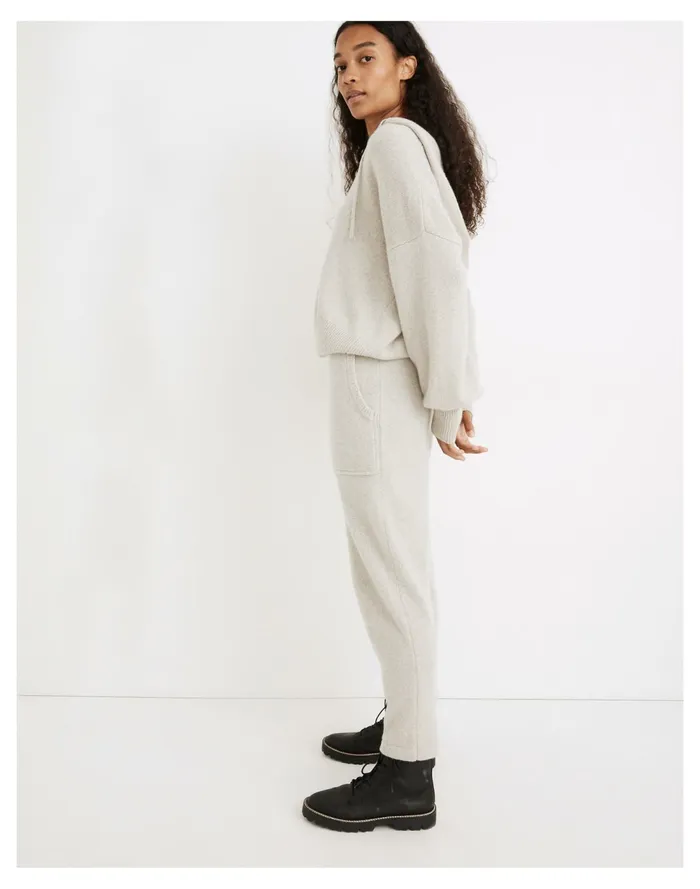 Women Resourced Cashmere Allendale Sweater Pants Heather Dust Madewell Sweaters Women Resourced Cashmere Allendale Sweater Pants Heather Dust Madewell Sweaters
