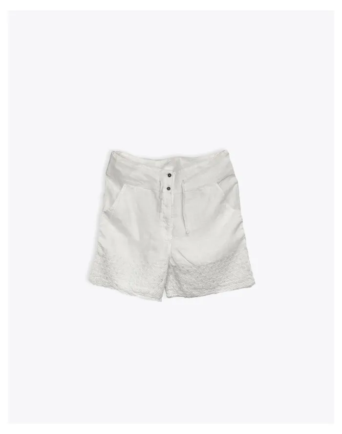 Women Reistor Embroidered Hemp Raindrops On Flip Flops Shorts White Madewell Shorts Women Reistor Embroidered Hemp Raindrops On Flip Flops Shorts White Madewell Shorts