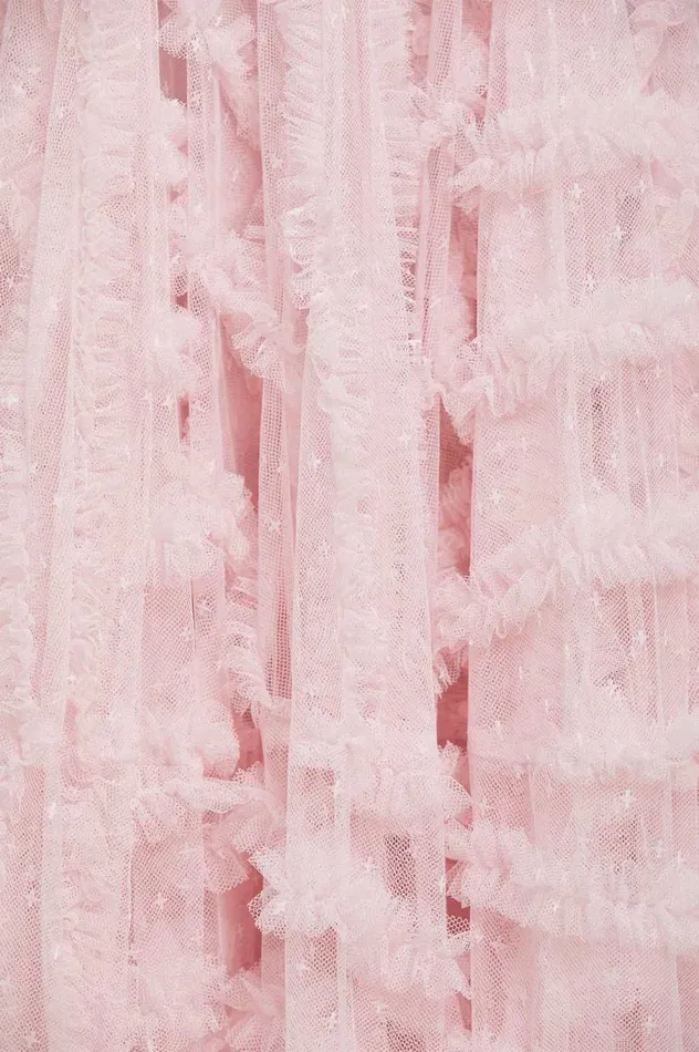 Women Skirts Needle and Thread Florence Ruffle Ankle Skirt Pink