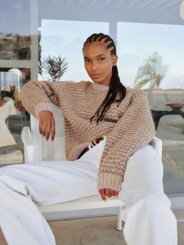 Women Sweaters and Jackets Xirena Cafe Au Lait Mabel Sweater