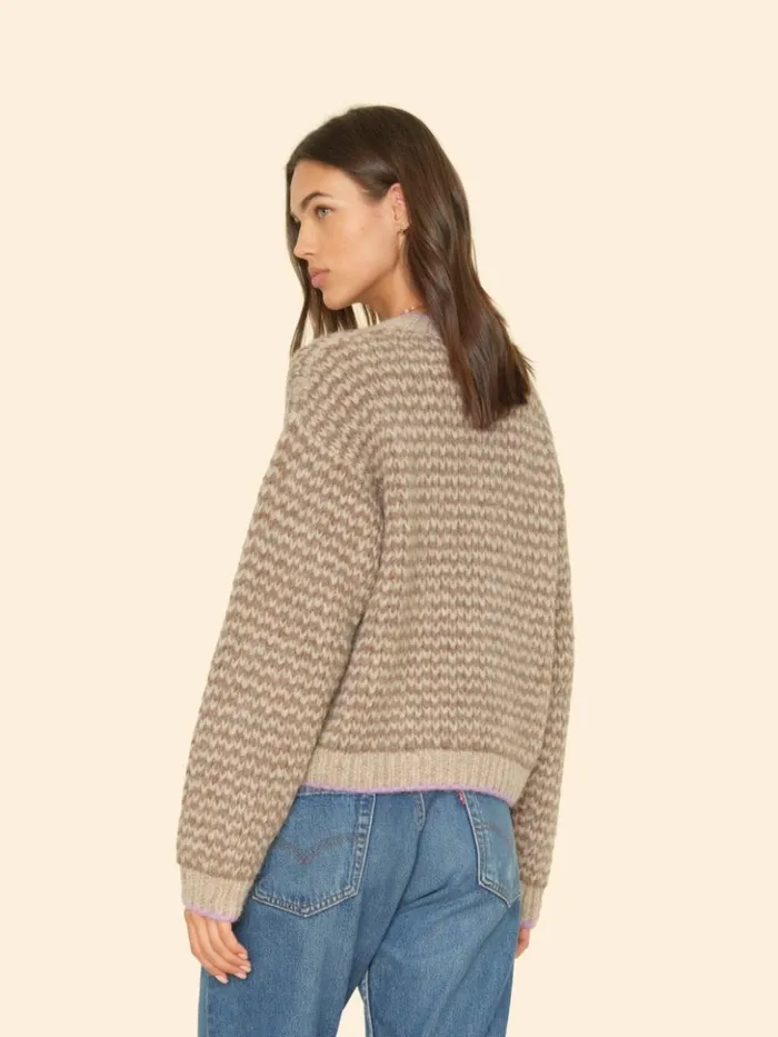Women Sweaters and Jackets Xirena Cafe Au Lait Mabel Sweater
