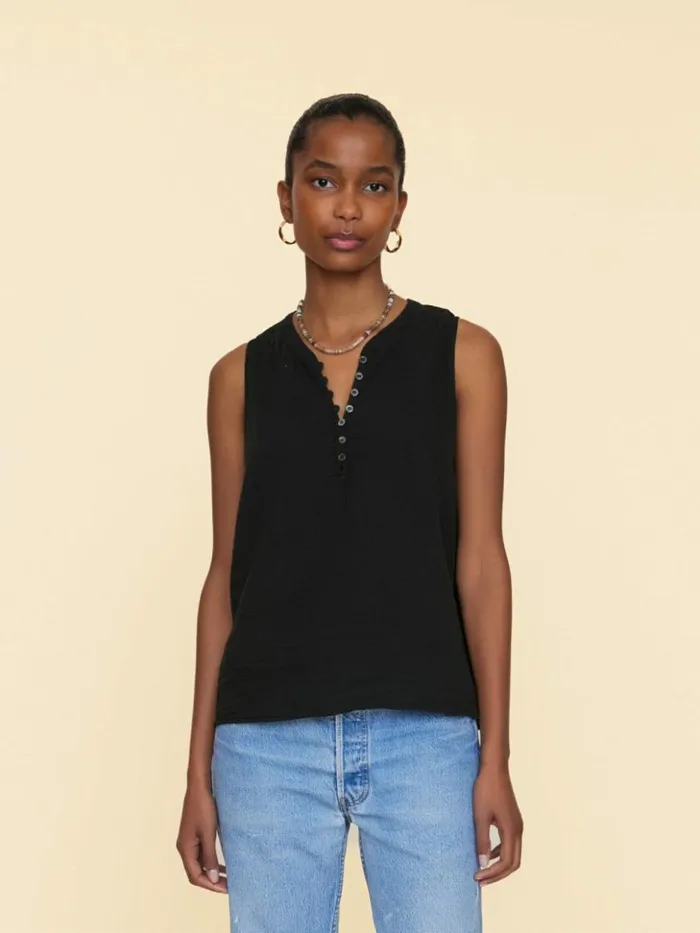 Women Tops Xirena Black Tish Top