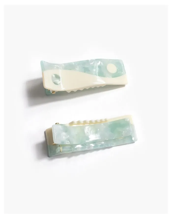 Women Winona Irene Matcha Mini Alligator Clip Green Madewell Hair Accessories Women Winona Irene Matcha Mini Alligator Clip Green Madewell Hair Accessories