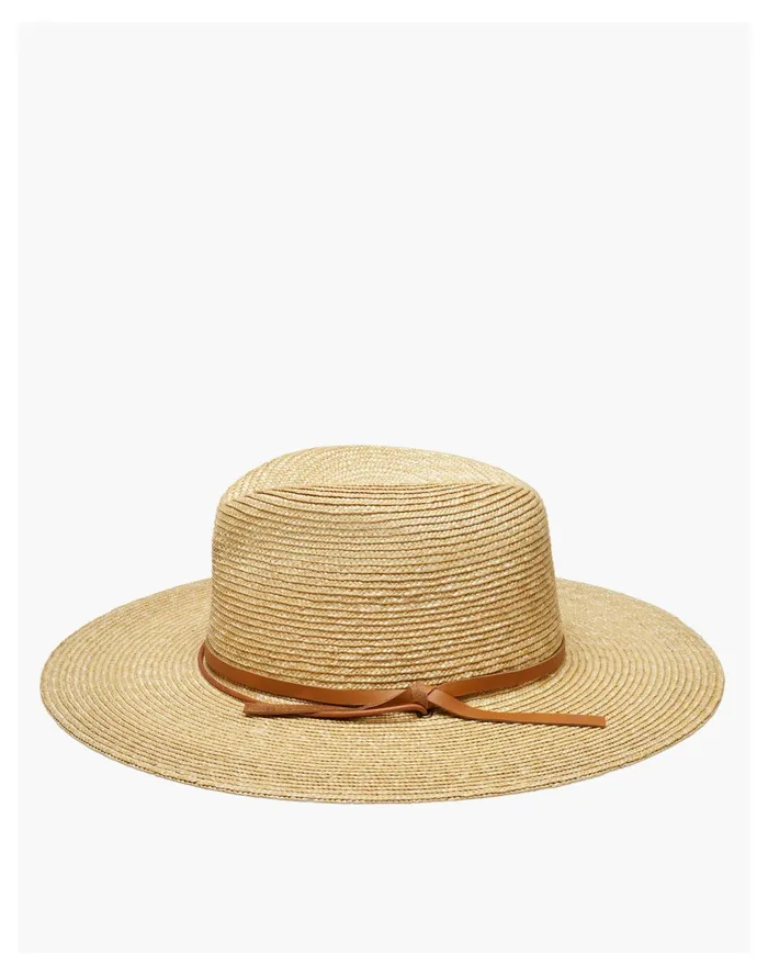 Women WYETH Straw Harley Hat Natural Madewell Hats