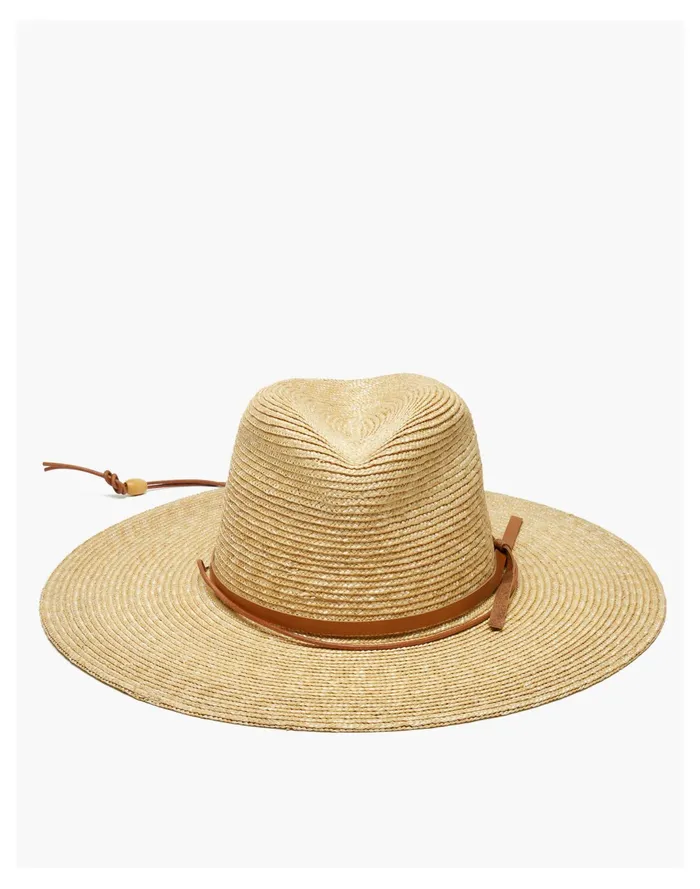 Women WYETH Straw Harley Hat Natural Madewell Hats