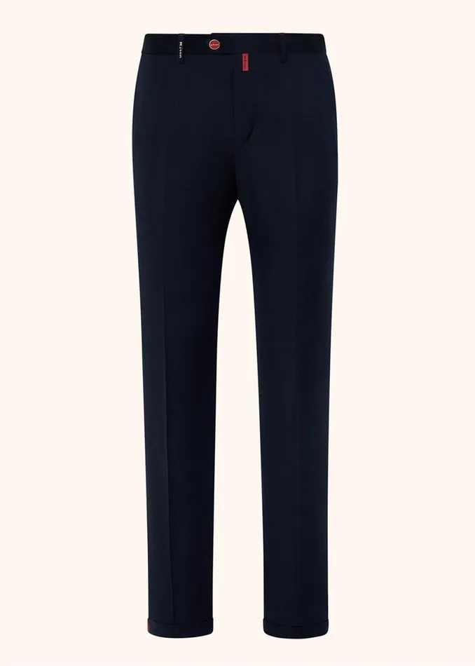 WOOL CHINO TROUSERS Men Kiton Pants